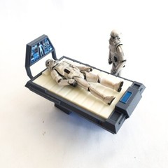 Custom Medical Bed Table #3 for 3.75 Inch 1:18 figures Sci-fi Diorama