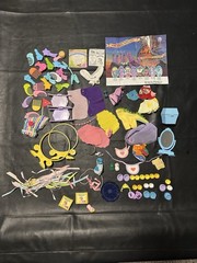 My Little Pony G1 Adults Babies Brush Combs Shoes Accessories Vintage 1980s Lot