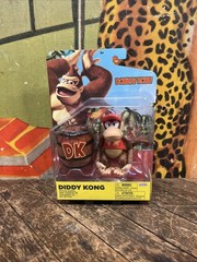JAKKS PACIFIC DIDDY KONG FIGURE SUPER NINTENDO DONKEY KONG SNES NES RETRO GAMING