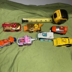 Paw Patrol Metal/Plastic Die Cast Lot 8 Different Vehicles