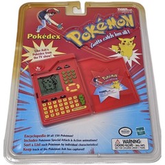 Pokemon Pokedex Hasbro Tiger 1999 Vintage Factory-Sealed