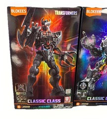 BLOKEES TRANSFORMERS CLASSIC CLASS MEGATRON & SCOURGE 2007 Movie 2 Figures