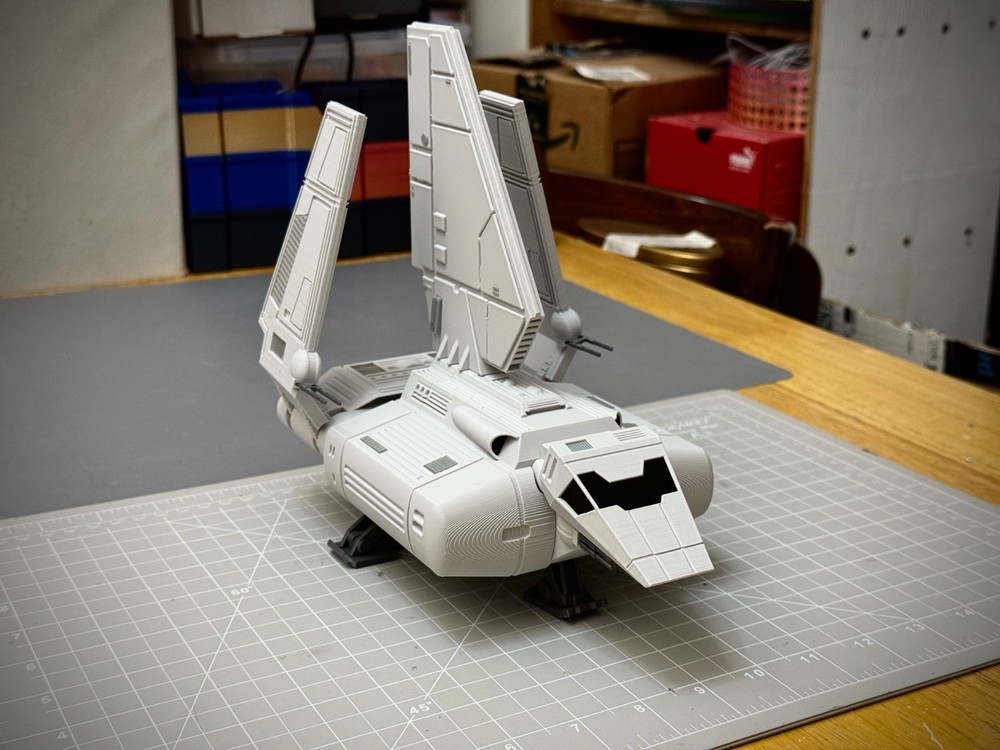 Sentinel-Class Imperial Shuttle Landing Craft 12in. (Foldable Wings)