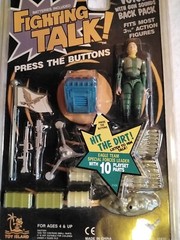 Vintage Toy Island Fighting Talk Action Figure With Accessories SEALED