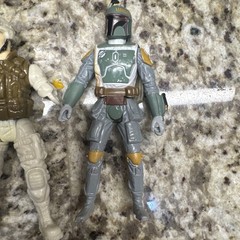 Lot Of 11 Star Wars, DC comics, & Loose Action Figures, No Accessories