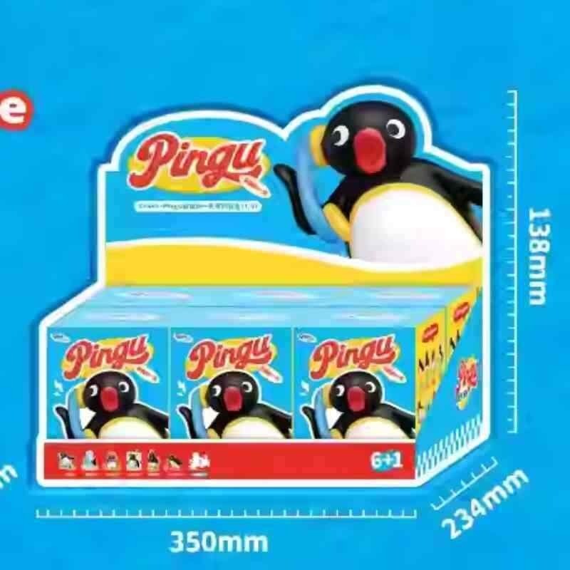 X11 Space Pingu and My Day Series Action Figure Cute Design Collectible