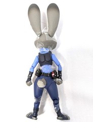 Kaiyodo Movie Revo Zootopia Judy Hopps & Nick Wilde Set Figure Complex Revoltech