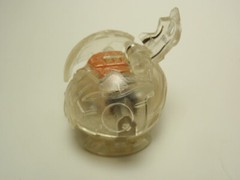 Bakugan Battle Brawlers 580G Clear Translucent Tigrerra *DAMAGED Tail*