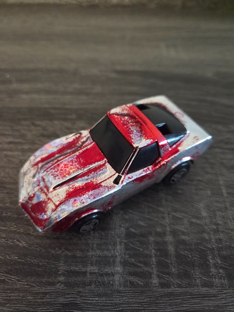 Kenner T-zzzer Ultra Chrome red pre-production, No ripcord, 1980s
