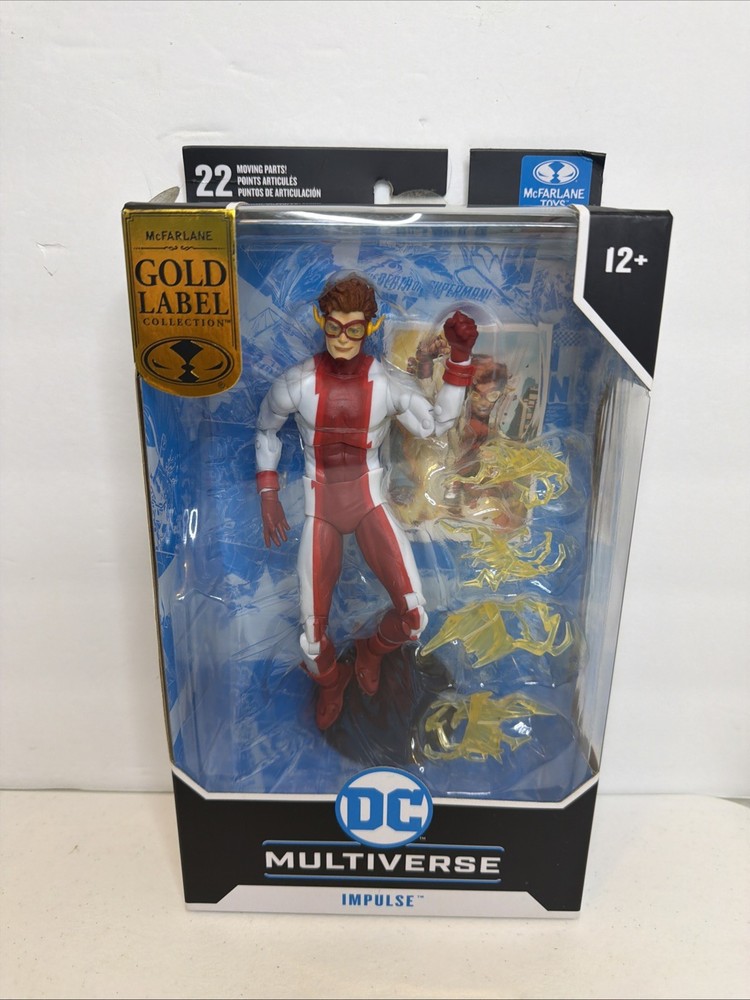 McFarlane DC Multiverse Gold Label IMPULSE Target Exclusive SEALED