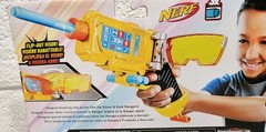NERF Power Rangers Beast Morphers STRIKER MORPHER BLASTER Dart Firing Action Gun