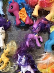 Large Lot Of Vintage My Little Pony- Various Years 80s-2000s