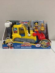 Disney Jounior MICKEY Mouse Funhouse BULLDOZER by Just Play – New