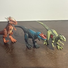 Jurrasic Park Toy Lot 13 Dinosaurs Suchomimus Triceratops Ankylosaurus And More