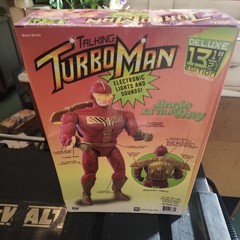 Funko 80-618 Talking Turbo Man Jingle All The Way Action Figure