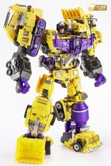 JINBAO Oversized Devastator 6pcs Full Set Green/Yellow Figure Upgrade Kit