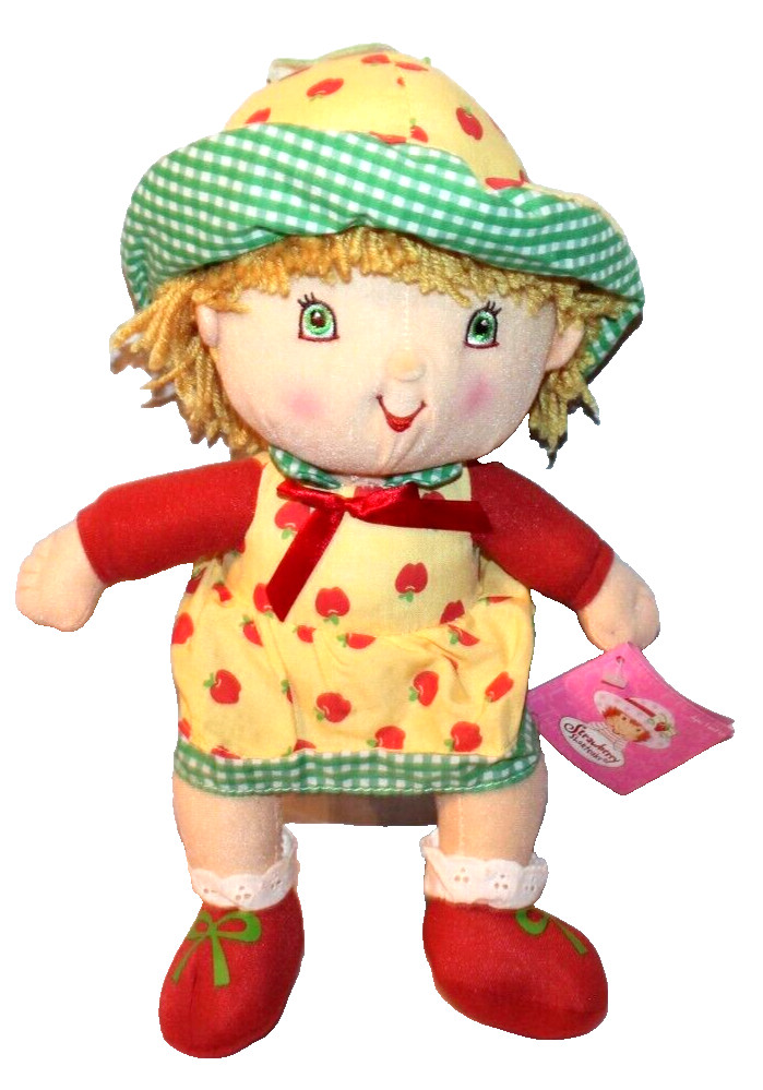 NEW WITH TAG 2004 STRAWBERRY SHORTCAKE APPLE DUMPLIN PLUSH 12″ DOLL