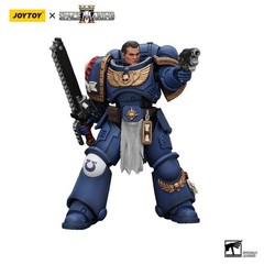 JOYTOY 1/18 Action Figure Warhammer 40K Ultramarines Lieutenant Titus