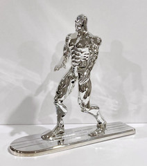 1994 Toy Biz Marvel Fantastic Four Deluxe 10″ Silver Surfer Action Figure