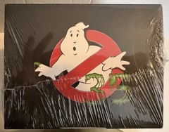 Culturefly Ghostbusters 35 Ghost Box & Stay Puft Figure W/Battle Damage Lot NEW