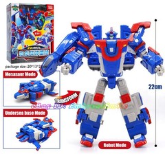 Gogo Dino Guardian 3-Step Mosasaurus Dinosaur Transform Robot Toy
