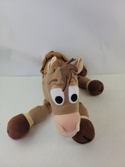 Disney Store Toy Story Woody’s Poseable Galloping Horse Bullseye 12″ .