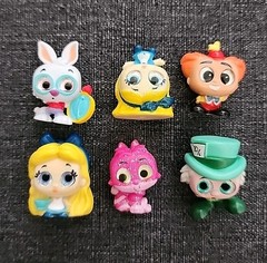 Ultra Rare Disney Doorables ALICE IN WONDERLAND Lot: Early Series 1-3, Exclusive