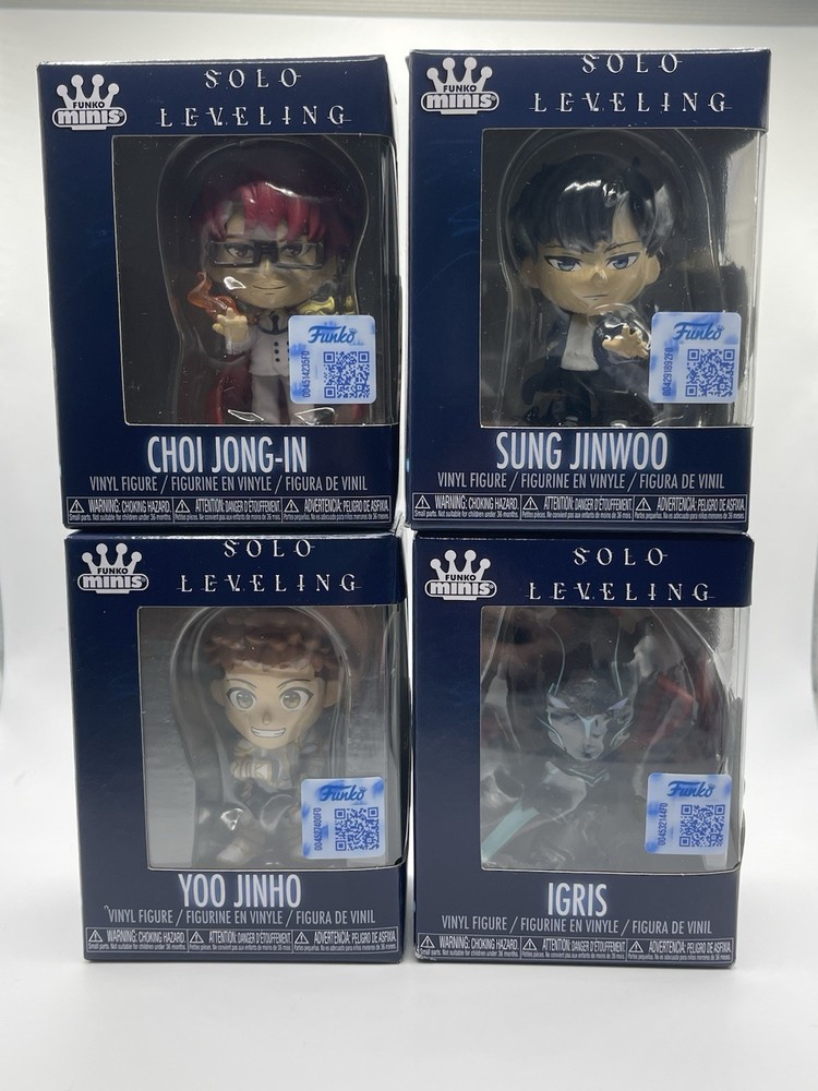 Funko Minis Solo Leveling Vinyl Figurine Choi Jong-In Sung Jinwoo Igris