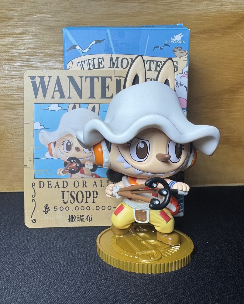 USOPP – POP MART Labubu The Monsters x One Piece Series Figures 100% Authentic