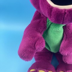 Vintage 1997 ActiMates Barney Plush Microsoft Talking Singing Interactive Tested