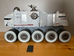 Hasbro Star Wars The Clone Wars Turbo Tank Juggernaut Complete Vehicle Working