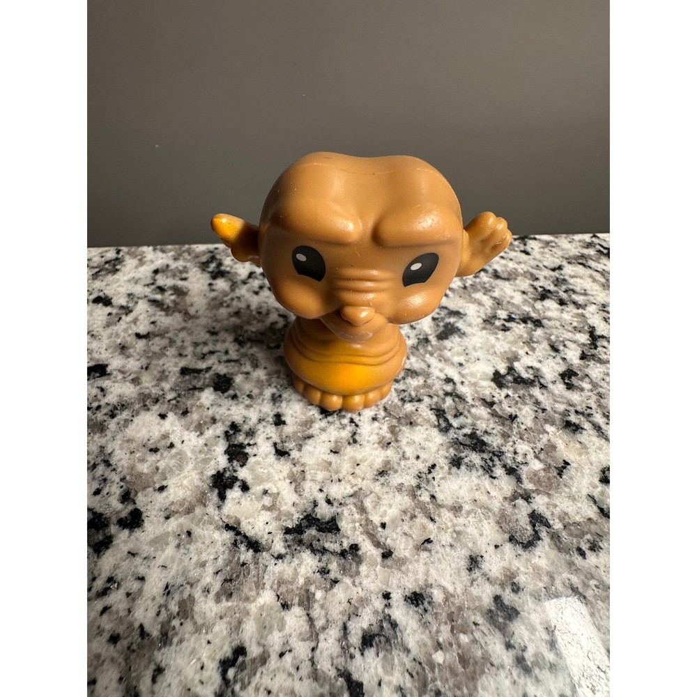 Vintage E T The Extra Terrestrial Character Toy Figure Brown