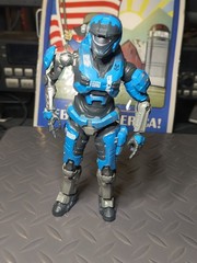 Halo The Spartan Collection 7″ Figure Lot Spartan Kat & Cavallino Loose Jazwares