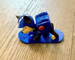 ~Paw Patrol Snowboard Pup Set~ Winter Rescue Action Pack Pup~ Rare Full Set~