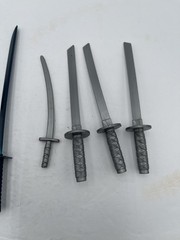 gi joe 12 inch sword and knife lot