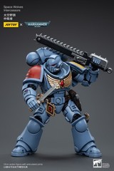 JOYTOY Warhammer 40K 1/18 Space Wolves Intercessors Action Figures Model Toys