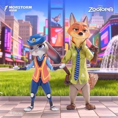 Disney Zootopia Judy & Nick Articulated Action Figure Confirmed Blind Box Gift