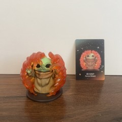 Pop Mart: Star Wars – Grogu Tiny But Mighty Figure Force Shield