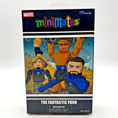 Diamond Select Marvel MiniMates FANTASTIC FOUR 6-Pack Deluxe Box Set • NEW