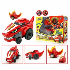 Dino Core Dinosaur Transform Ultra Chest Part Helmet Disk Figure Kids Toy Car
