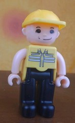 Top Bright Toddler Building Toys Replacement Construction Worker Toy Figure