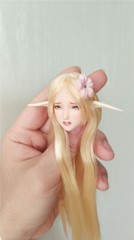 1:6th Elf Girl Climax Obitsu Head Sculpt Fit 12inch Female PH LD UD Figure Doll