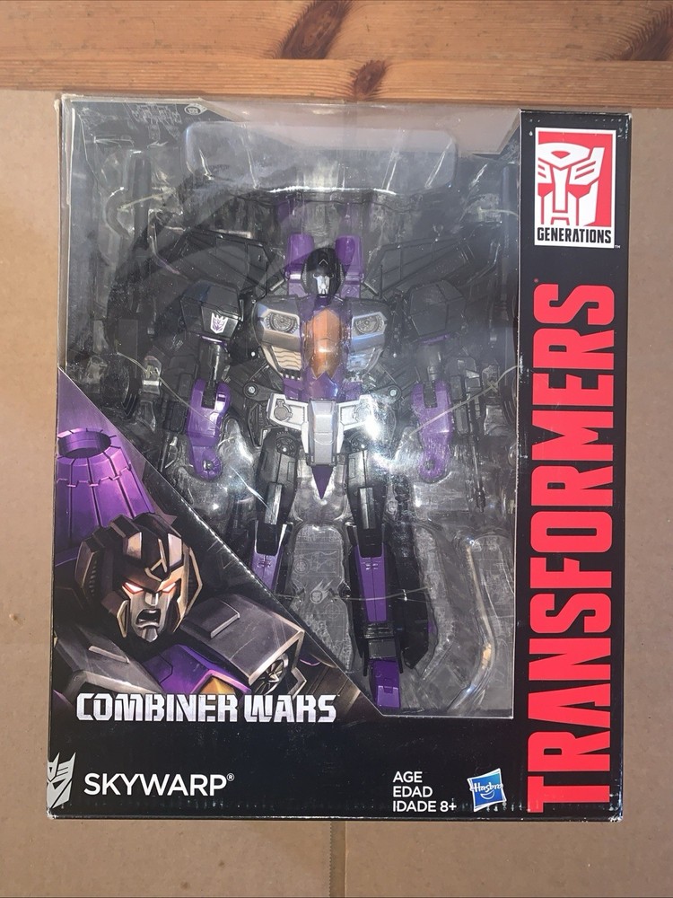 MISB Transformers Generations Combiner Wars Leader Class Skywarp 2015 Decepticon