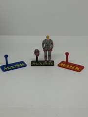 M.A.S.K. Kenner Vintage Figure Stands Custom