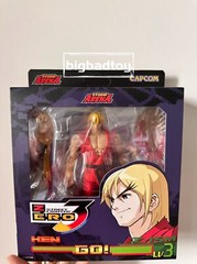 New Storm Toys SFSA01 1/12 Street Fighter ALPHA3 Ken Action Figure Model In Hand
