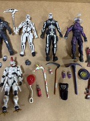 JAZWARES FORTNITE FIGURE LOT LEGENDARY SERIES 6” Hasbro Victory Royale 7 Figure