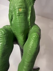 2011 Tyrannosaurus Dinosaur 20″ Figure Soft Plastic Rubber Toys R US Green EUC