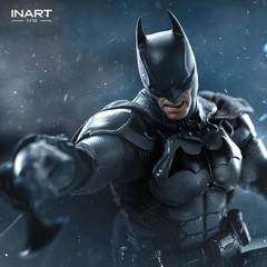 INART Batman Arkham Origins Batman 1/12 Action Figure Collection Model Toy New