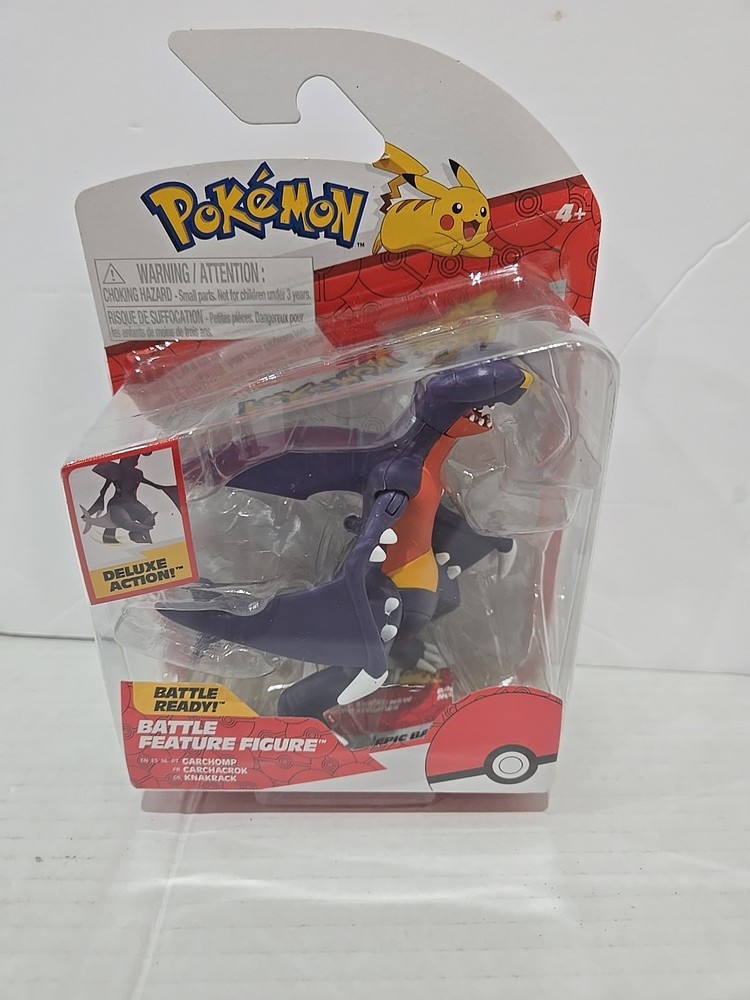Pokémon Battle Feature Figure Garchomp NIP PKW3367 2023 NEW SEALED