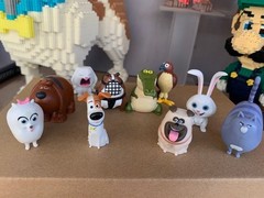 The Secret life of pets PVC Figurine set 10 , 2-3 cm